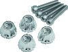 Kuryakyn Windshield Screws FLTR Chrome