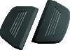 Kuryakyn Premium Passenger Board Inserts 86-Up Touring Models Black
