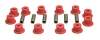 Prothane 68-71 International Scout 800 Spring & Shackle Bushings - Red