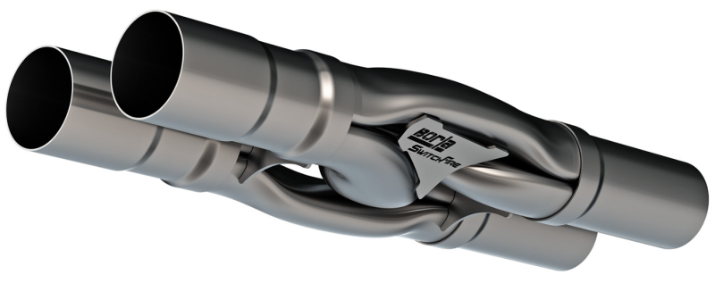Borla SwitchFire X-pipe 2.5I.D.  INLETS 2.5in. O.D. OUTLETS Un-Notched