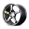 Gram Lights 57CR Limited 18x9.5 +12 5x114.3 RAYS Black Metal Coat Wheel