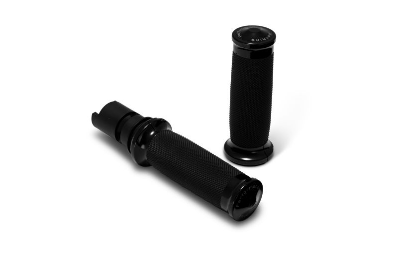 Performance Machine 24-25 Touring, 2025 Softail TBW Contour Handle Grip Set - Black