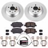 Power Stop 12-15 Land Rover Range Rover Evoque Rear Z23 Evolution Sport Coated Brake Kit