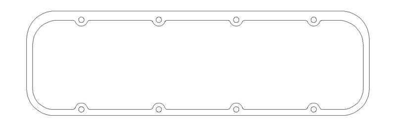 Cometic Chevrolet Gen-1 Small Block V8 .094in Fiber Valve Cover Gasket Splayed Valve Head