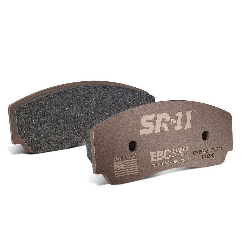 EBC Racing 01-02 AC Cobra 3.5TT SR-11 Sintered Race Front/Rear Brake Pads