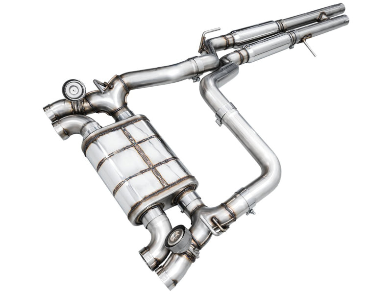 AWE Tuning 21+ Wrangler 392 Switchpath Cat-Back Exhaust- Quad BashGuards