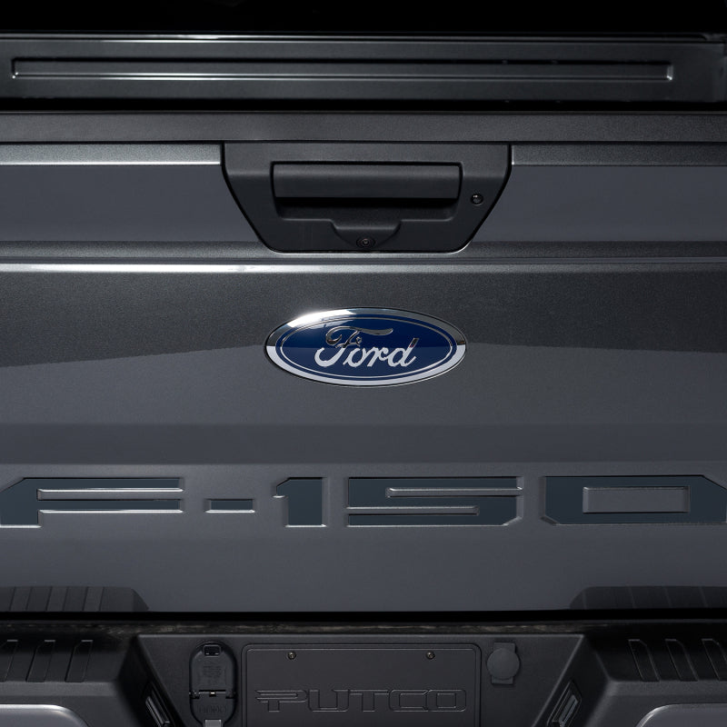 Putco 2021 Ford F-150 Ford Lettering (Cut Letters/Black Platinum) Tailgate Emblems