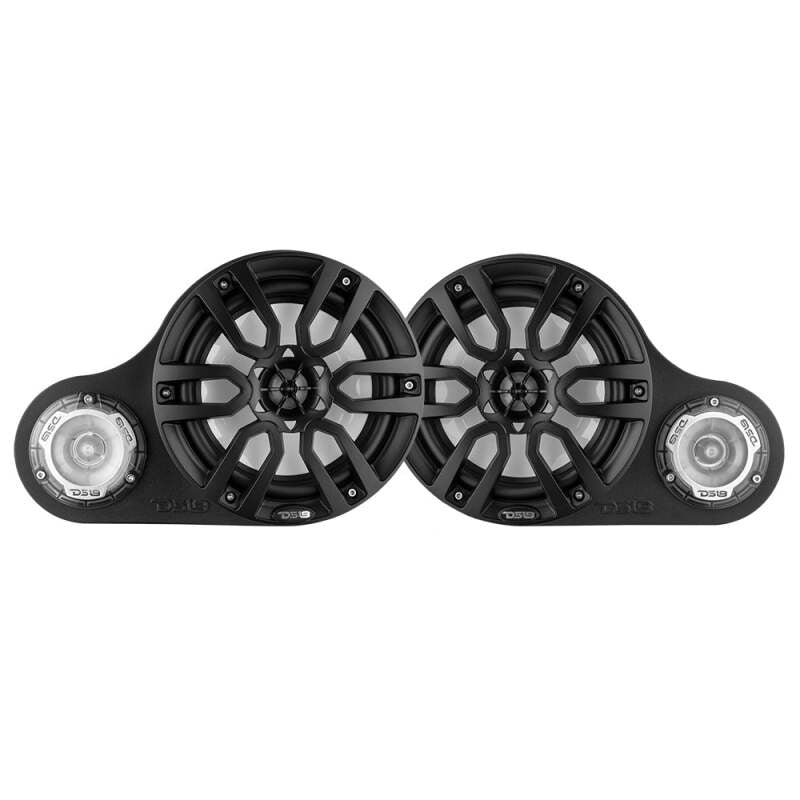 DS18 8in Loaded 2-Way Speaker Pods 2x NXL-8/BK 2x PRO-TW1L Speakers Included