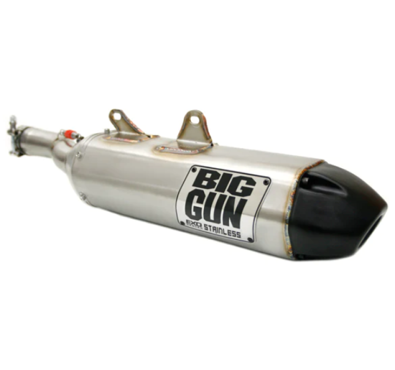 Big Gun 08-12 Can-Am Renegade 500 EXO Stainless Slip On Exhaust