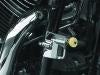 Kuryakyn Universal Helmet Lock 1-1/4in-1-1/2in Mount Chrome