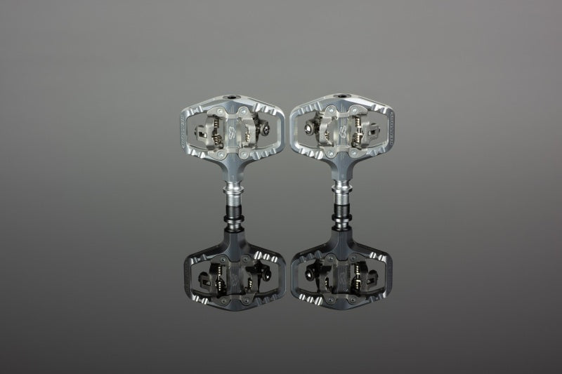 Renthal Cycle Revo-TRC Pedal - Polished Silver