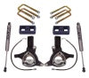 MaxTrac 16-18 GM C1500 2WD w/Stamped Steel Susp. 5in/3in MaxPro Elite Spindle Lift Kit w/FOX Shocks