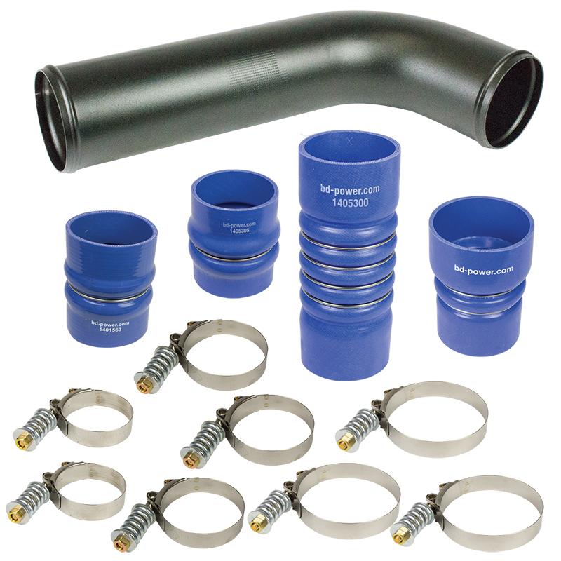 BD Diesel Intercooler Hose & Clamp Kit - 2003-2007 Ford 6.0L PowerStroke