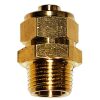 Kleinn 1/2In OD Tubing 3/8In M NPT Elbow Compression Fitting