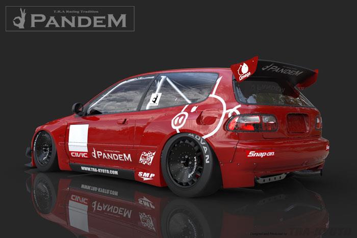 GReddy 92-95 Honda Civic EG Hatchback Pandem Rocket Bunny Front Bumper