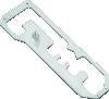 DragonFire Racing 19-25 Honda Talon Shifter Plate  - Stainless Steel