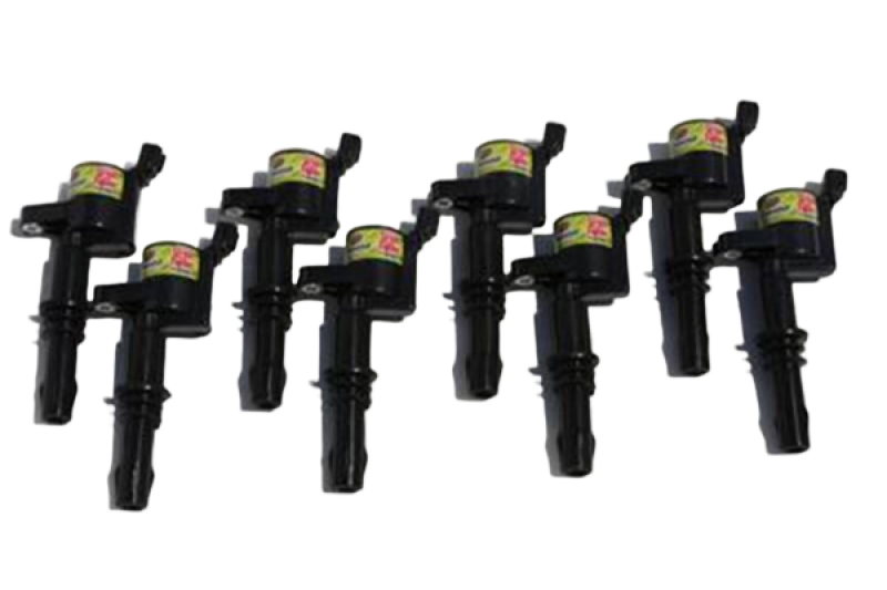 Granatelli 97-10 Ford F-150 4.6L 25KV OEM Coil Pack Replacements - Black (Set of 8)
