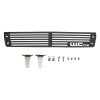 Wehrli 15-19 GMC Sierra 6.6L LML/L5P Duramax Bumper Grille - Fine Texture Black Powder Coat Finish