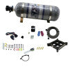Nitrous Express Dry Single Entry Billet Crossbar Plate System 100-500hp (4150) w/12lb Carbon Bottle