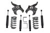 MaxTrac 73-87 Chevrolet C10 2WD 5in/5in Lowering Coil Kit (1in Rotor)