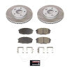 Power Stop 18-22 Hyundai Kona Front Semi-Coated Rotor Kit