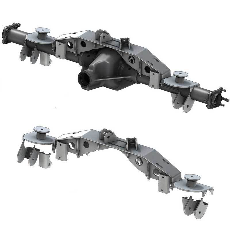 Artec Industries 93-06 Jeep Wrangler TJ Lj Jk2Tj Triangulated Swap Kit w/ Truss - 2.63 In / OEM