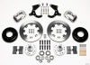 Wilwood Forged Dynalite Front Kit 12.19in Polished 55-57 Chevy