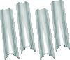 S&S Cycle 3.100in Pushrod Cover Keeper - Chrome