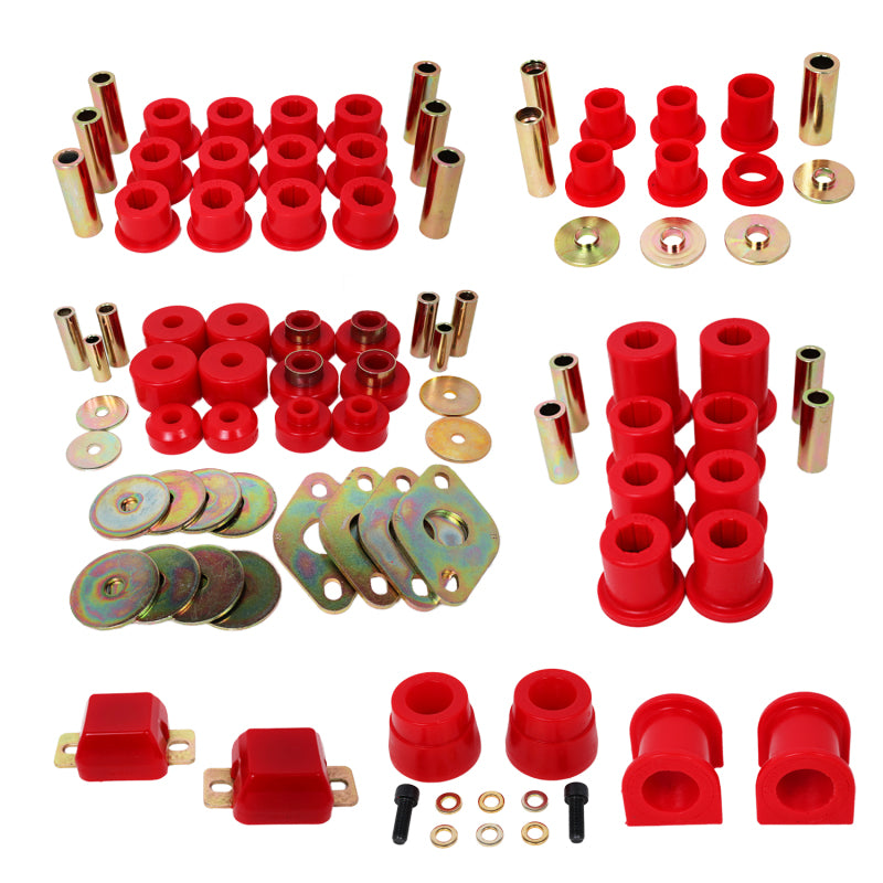 Energy Suspension Toyota Tacoma 2wd 6 Lug Master Set - Red
