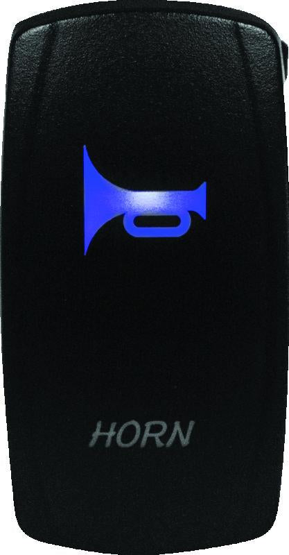 DragonFire Racing Lighted Switch Horn On/Off Blue