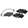 Wilwood 05-13 Corvette C6 Base Models DPC56 Rear Caliper Kit - Black
