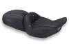 Mustang 23-26 Harley CVO Road Glide, Street Glide, Deluxe Diamond ST 1pc 2Up Blk w/ Beauty Thread