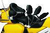 Kuryakyn Rider Backrest Honda GL1800 01-10 Models Chrome