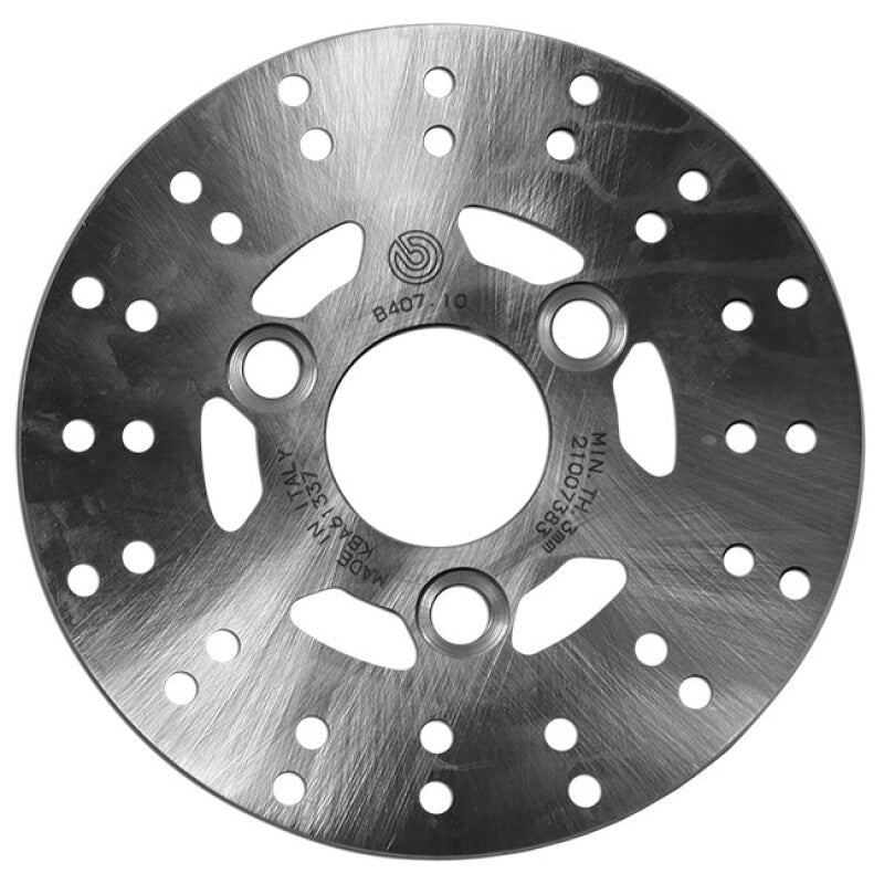 Brembo 07-11 Adly Fox 50CC/ 03-08 Peugeot Ludix Snake 50CC 155x3.5mm Brake Disc - Front Fixed