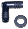 K&N Vent Kit 90 Deg 1/2in flg W/Grmt