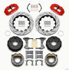 Wilwood Narrow Superlite 4R Rear P-Brk Kit 14.00in Drill Red Big Ford 2.36in Off Bronco 5 x 5.50