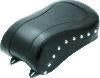 Mustang 84-06 Harley Standard Rear Tire Standard Touring Passenger Seat w/Studs - Black
