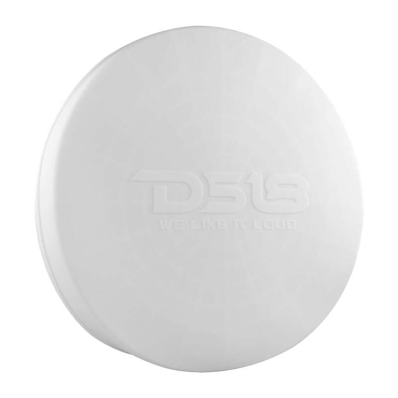 DS18 Marine Speaker Silicone Cover 12in For All Towers Speakers and Subwoofers White