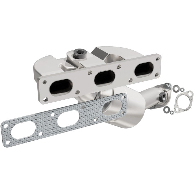 MagnaFlow Direct Fit Catalytic Converter BMW 01-03 525 2.5L / 01-03 530 3.0L California - Rear