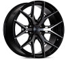 Vossen HF6-4 24x10 / 6x139.7 / ET25 / Deep Face / 106.1 - Tinted Gloss Black Wheel