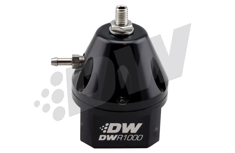 DeatschWerks DWR2000 Carburetor 3-20PSI Adjustable Fuel Pressure Regulator - Titanium
