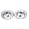 Power Stop 06-18 Dodge Charger Rear Evolution Drilled & Slotted Rotors - Pair