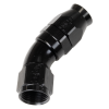 Russell Black 45 -10 Pro Ptfe Hose End