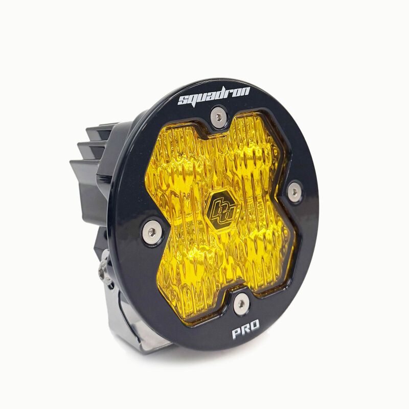 Baja Designs Squadron-R 2.0 Pro LED Wide Cornering (Single Light) - Baja Amber