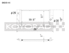 Koyo 16-22 Infiniti Q50 / Q60 3.0L Twin Turbo (Includes Red Sport) Aluminum Heat Exchanger