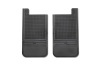 Husky Liners Universal 12in Wide Black Rubber Rear Mud Flaps w/o Weight
