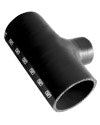 Turbosmart Hose Tee 2.50in ID 1.5in Spout - Black