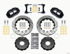 Wilwood Narrow Superlite 4R Front Hat Kit 14.00in Drill 2007-Up Jeep Wrangler