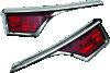 Kuryakyn L.E.D. Passenger Armrest Trim With Turn Signal 06-17 GL1800 Chrome