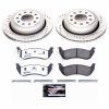 Power Stop 03-11 Lincoln Town Car Rear Z26 Street Warrior Brake Kit